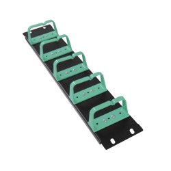 ΟΔΗΓΟΣ ΚΑΛΩΔΙΩΝ RACK 2U 5 ΘΕΣΕΩΝ ΠΛΑΣΤΙΚΟΣ DATEUP