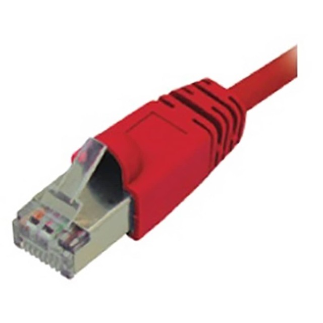 PATCH CORD CAT5e FTP 10.0m ΚΟΚΚΙΝΟ