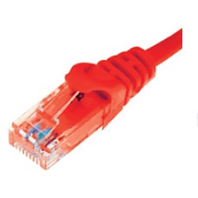 PATCH CORD CAT6 UTP 0.5m ΚΟΚΚΙΝΟ DATA
