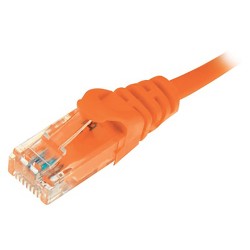 PATCH CORD CAT5e UTP 3.0m ΠΟΡΤΟΚΑΛΙ DATA