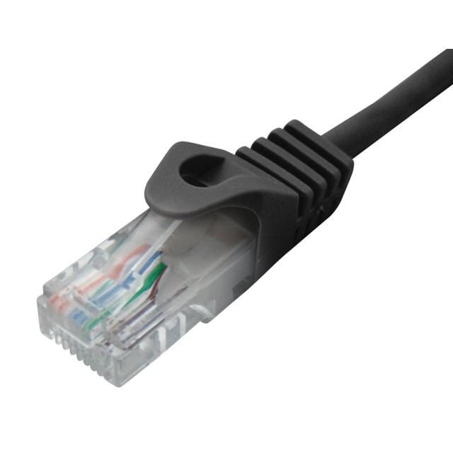 PATCH CORD CAT6 UTP 5.0m ΜΑΥΡΟ KGD