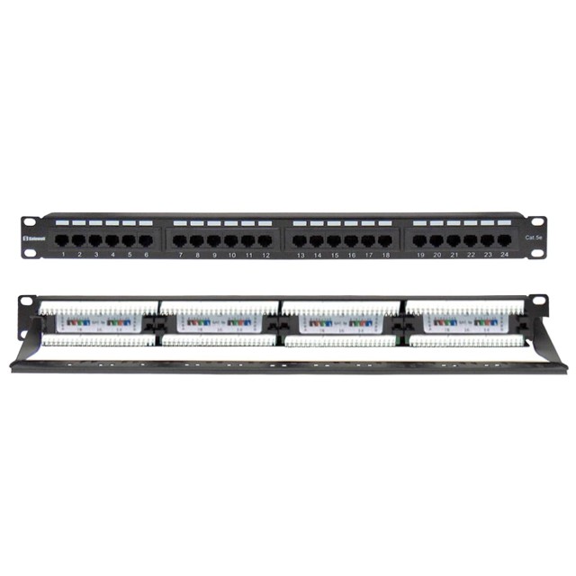 PATCH PANEL CAT5e UTP 24P 19" 1U ΜΕ ΟΔΗΓΟ ΚΑΛΩΔΙΩΝ SAFEWELL PATCH PANEL CAT5e UTP 24P 19" 1U ΜΕ ΟΔΗΓΟ ΚΑΛΩΔΙΩΝ SAFEWELL
