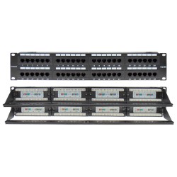 PATCH PANEL CAT5e UTP 48P 19" 2U ΜΕ ΟΔΗΓΟ ΚΑΛΩΔΙΩΝ SAFEWELL PATCH PANEL CAT5e UTP 48P 19" 2U ΜΕ ΟΔΗΓΟ ΚΑΛΩΔΙΩΝ SAFEWELL