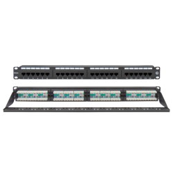 PATCH PANEL CAT6A UTP 24P 19" 1U ΜΕ ΟΔΗΓΟ ΚΑΛΩΔΙΩΝ SAFEWELL PATCH PANEL CAT6A UTP 24P 19" 1U ΜΕ ΟΔΗΓΟ ΚΑΛΩΔΙΩΝ SAFEWELL
