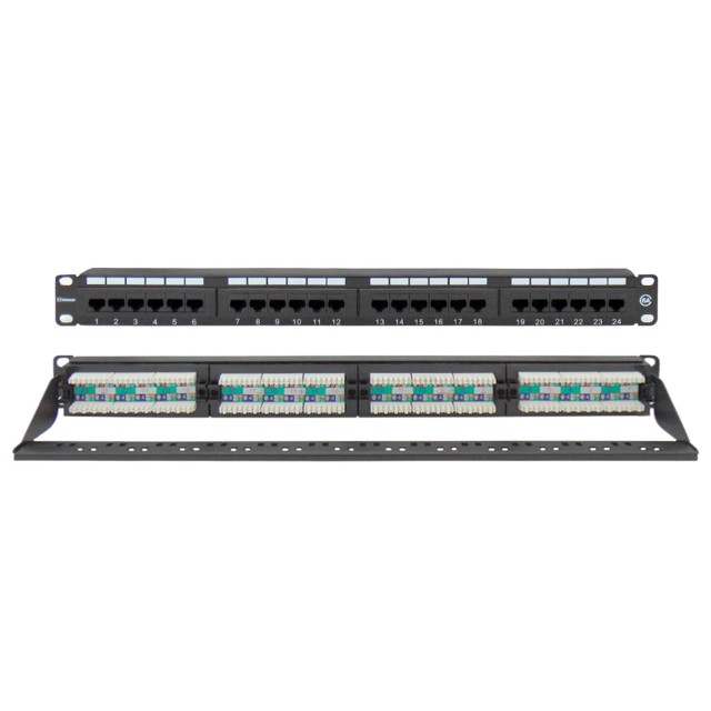 PATCH PANEL CAT6A UTP 24P 19" 1U ΜΕ ΟΔΗΓΟ ΚΑΛΩΔΙΩΝ SAFEWELL PATCH PANEL CAT6A UTP 24P 19" 1U ΜΕ ΟΔΗΓΟ ΚΑΛΩΔΙΩΝ SAFEWELL