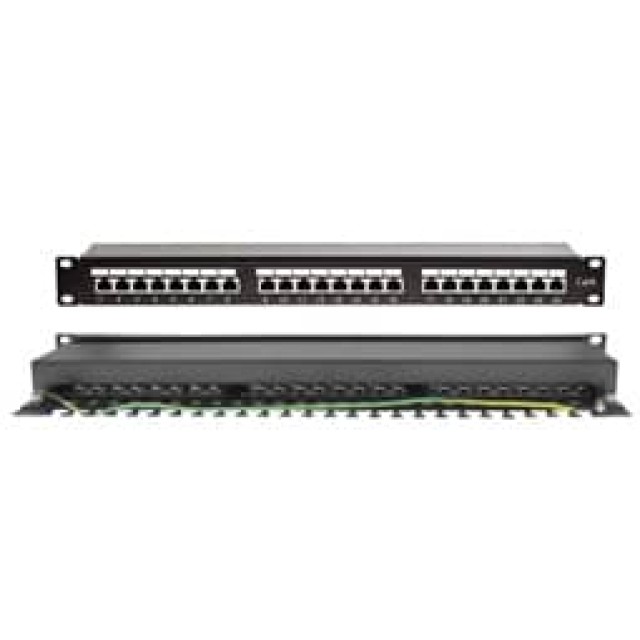 PATCH PANEL CAT6A STP 24P 19" 1U ME ΟΔΗΓΟ ΚΑΛΩΔΙΩΝ ME UL P200-24 SUT PATCH PANEL CAT6A STP 24P 19" 1U ME ΟΔΗΓΟ ΚΑΛΩΔΙΩΝ ME UL P200-24 SUT
