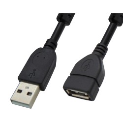 ΚΑΛΩΔΙΟ USB 2.0 A/M A/F 3m ΠΡΟΕΚΤΑΣΗΣ ΜΕ ΦΕΡΡΙΤΗ HIGH SPEED ΜΑΥΡΟ BAG OWI ΚΑΛΩΔΙΟ USB 2.0 A/M A/F 3m ΠΡΟΕΚΤΑΣΗΣ ΜΕ ΦΕΡΡΙΤΗ HIGH SPEED ΜΑΥΡΟ BAG OWI
