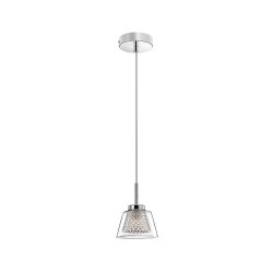 Chrome Aluminium  Clear Glass G9 1x33 Watt IP20 Bulb Included D: 12 H: 120 cm 1300301301