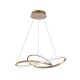 Brass Gold Aluminium & Acrylic LED 53 Watt 230 Volt 4081Lm 3000 IP20 D: 72 H: 150 cm 1701101002