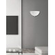 Wall Lamp Alabaster Glass Chrome Metal LED E27 1x60W L:30 H:16cm 605803