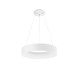 Matt White Aluminium & Acrylic LED 42 Watt 230 Volt 2700Lm 4000K IP20 D: 60 H: 120 cm 6167203