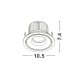 Black Aluminium 10W Cree D:10.5 H:7.4 800Lm 3000K IP20
