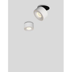 Sandy White Aluminium  13W 230V Philips Cree D:10 H:9 1140Lm  3000K IP20