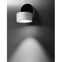 Sandy White Aluminium  13W 230V Philips Cree D:10 H:10.3 1140Lm  3000K IP20