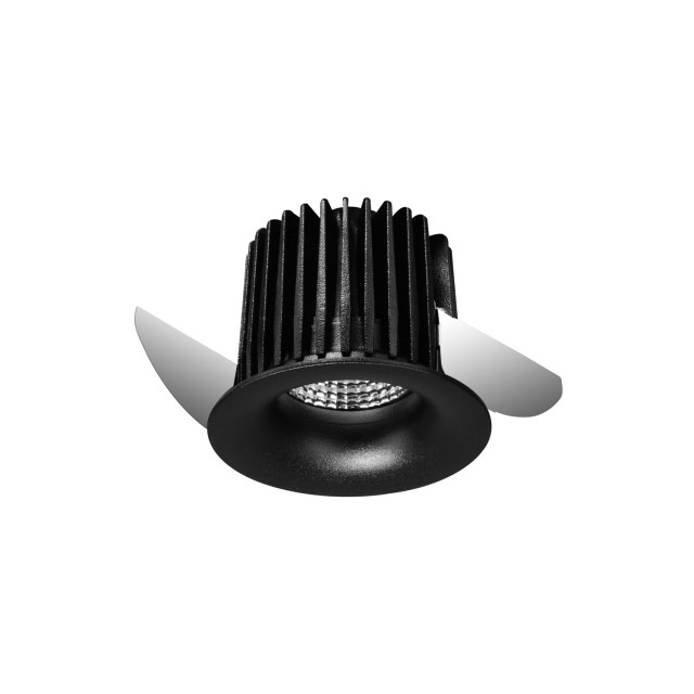 Black Aluminium 10W Cree D:8.2 H:7 800Lm 3000K IP20