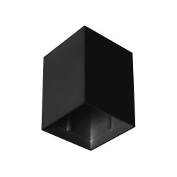Sandy Black Aluminium L: 10.5 H: 15 cm