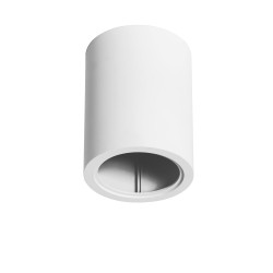 Sandy White Aluminium D: 10 H: 15 cm