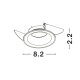 Σποτ Χωνευτό GU10 Μαύρο Zelmira 62221 NOVA LUCE Σποτ Χωνευτό GU10 Μαύρο Zelmira 62221 NOVA LUCE