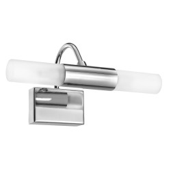 Opal Glass Chrome Aluminium G9 2x28 Watt 230 Volt IP44 Bulb Excluded L: 24 W: 13 H: 11 cm 71606601