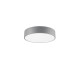 Gray Aluminium Acrylic Diffuser LED 30 Watt 230 Volt 1800Lm 3000 IP20 D: 40 H: 10 cm 7165202