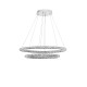 Chrome Aluminium & Crystal AdjusTable LED 52 Watt 3120Lm 3000 IP20 L: 85 W: 42 H: 120 cm 7403002