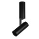 Sandy Black Aluminium LED COB 13 Watt Cree 1140Lm 3000K IP20 CRI 90 Adjustable Philips Driver D: 5 H1: 14 H2: 28 cm