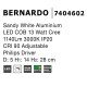 Sandy White Aluminium LED COB 13 Watt Cree 1140Lm 3000K IP20 CRI 90 Adjustable Philips Driver D: 5 H1: 14 H2: 28 cm