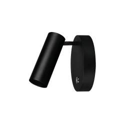Wall Lamp Black Metal  Touch switch on/off & dimmable GU10 1x40 7410401