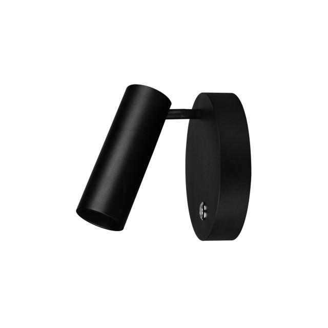 Wall Lamp Black Metal  Touch switch on/off & dimmable GU10 1x40 7410401