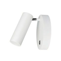 Wall Lamp White Metal  Touch switch on/off & dimmable GU10 1x40 7410402