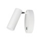 Wall Lamp White Metal  Touch switch on/off & dimmable GU10 1x40 7410402
