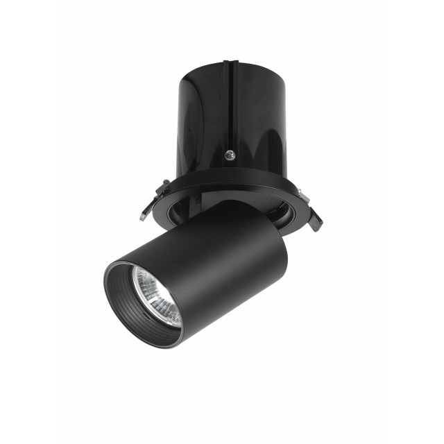 Black Aluminium 15W Philips Luminus D:9.6 H:12-21 1189Lm 3000K IP20