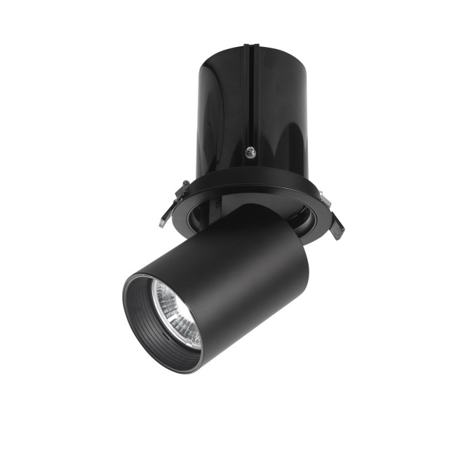 Black Aluminium 30W Philips Luminus D:14 H:16-26.3 2490Lm 3000K IP20