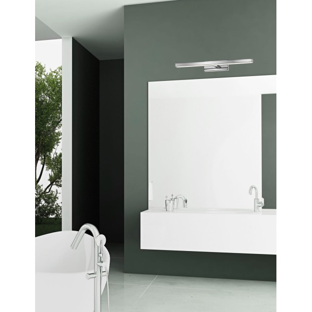 Chrome Aluminium & Acrylic LED 12W 874Lm 3000 IP44 L: 49 W1: 3 W2: 9 H: 6.5 cm 787001