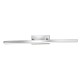 Chrome Aluminium & Acrylic LED 12W 874Lm 3000 IP44 L: 49 W1: 3 W2: 7.5 H: 6.5 cm 787003