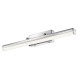 Chrome Aluminium & Acrylic LED 12W 1174Lm 3000 IP44 L: 49 W1: 3 W2: 7.5 H: 6.5 cm 787005