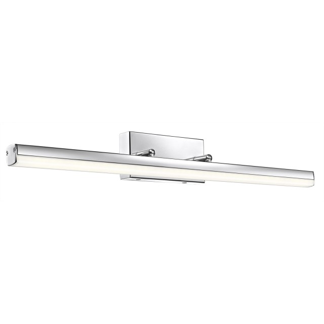 Chrome Aluminium & Acrylic LED 18W 1922Lm 3000 IP44 L: 63 W1: 3 W2: 7.5 H: 7.5 cm 787006