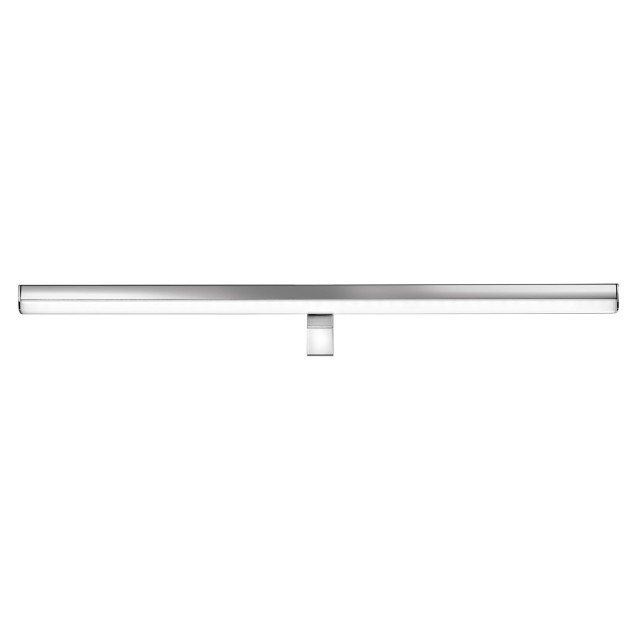 Chrome Aluminium & Acrylic LED 18W 1922Lm 3000 IP44 L: 63 W1: 3 W2: 6.5 H: 6.5 cm 787008