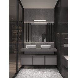 Φωτιστικό Απλίκα Μπάνιου με LED Πλακέτα Αλουμινίου Λευκό Willow 787014 Nova Luce