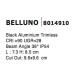 Black Aluminium L:7.3 H:8.5 IP54