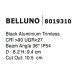 Black Aluminium D:8.2 H:9.4 IP54