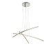 Chrome Aluminium & Acrylic LED 38 Watt 230 Volt 2650Lm 3000 IP20 L: 90 H: 120 cm 81007601