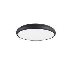 Black Aluminium Acrylic Diffuser LED 62 Watt 230 Volt 3410Lm 3000 IP20 D: 61 H: 9 cm 8100986 