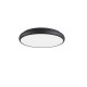 Black Aluminium Acrylic Diffuser LED 62 Watt 230 Volt 3410Lm 3000 IP20 D: 61 H: 9 cm 8100986 