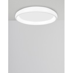 White Aluminium & Acrylic Dimmable