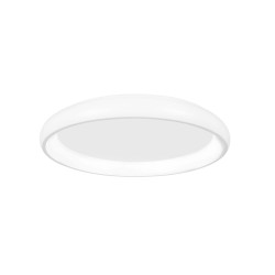 White Aluminium & Acrylic LED 50 Watt 230 Volt 2750Lm 3000 IP20 D: 61 H: 8.5 cm 8105606 D