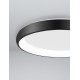 Black Aluminium & Acrylic LED 50 Watt 230 Volt 2750Lm 3000 IP20 D: 61 H: 8.5 cm 8105611