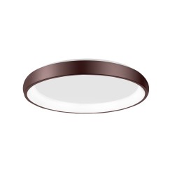 Brown Aluminium & Acrylic LED 50 Watt 230 Volt 2750Lm 3000 IP20 D: 61 H: 8.5 cm 8105612