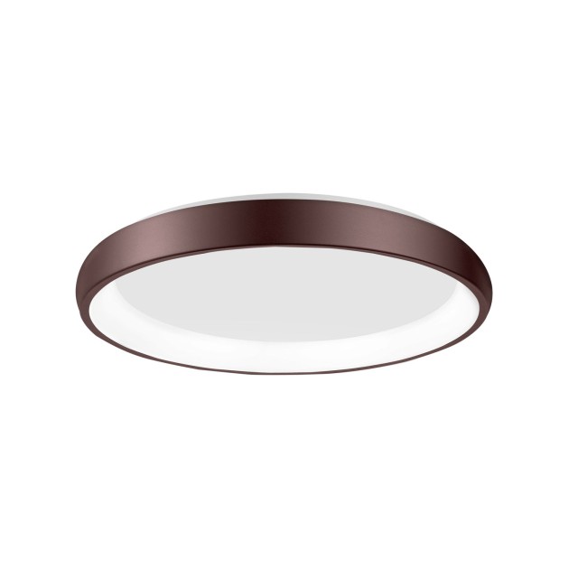 Brown Aluminium & Acrylic LED 50 Watt 230 Volt 2750Lm 3000 IP20 D: 61 H: 8.5 cm 8105612