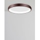 Brown Aluminium & Acrylic LED 50 Watt 230 Volt 2750Lm 3000 IP20 D: 61 H: 8.5 cm 8105612